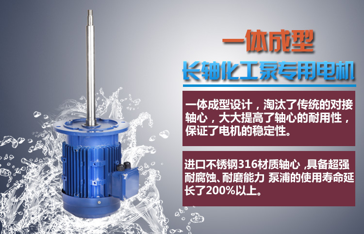 長軸電機之參數說明